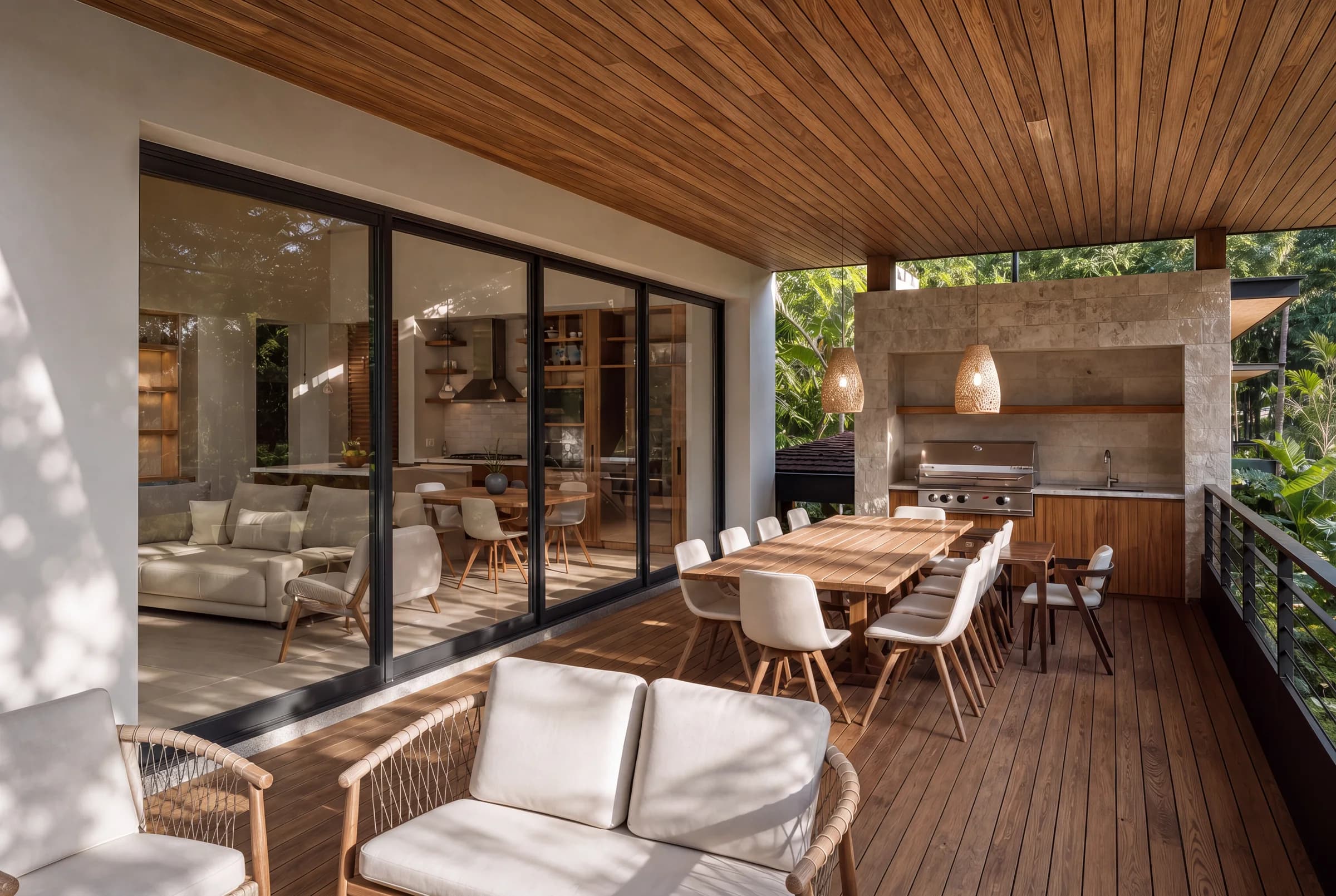 Sky Terrace apartment outdoor area